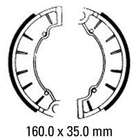 Ferodo Brake Shoe Set - FSB855