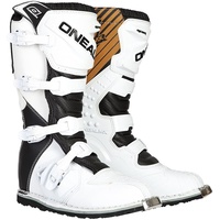 O'Neal Rider Black/White MX Boots