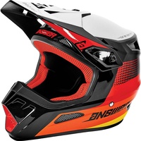 Answer 2021 AR-1 Swish Helmet - Red/Orange/Silver