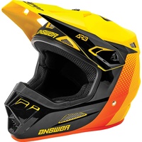 Answer 2021 AR-3 Pace Helmet - Yellow/Black/Orange