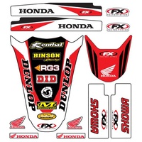 Factory Effex Graphics - Trim Kit Honda Crf-25004-05 05