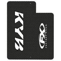 Factory Effex Graphics - Upper Fork Universal Carbon With White Kayaba Logo