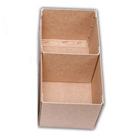 Parts Box H/Duty XL 12x6x6 (2 Compartments)