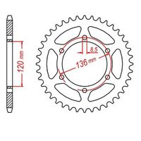 Sprocket Rear MTX 260 / 475 40T #520