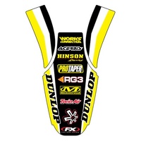 Factory Effex Graphics - Rear Fender Suzuki Rmz450 08-10
