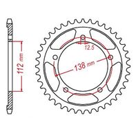 Sprocket Rear MTX 1316 43T #520