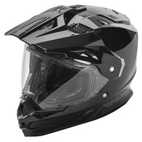 Fly Racing Trekker V2 Helmet Black [Size: M]