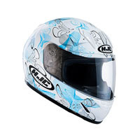 HJC CL-Y MC-2 Tableau Youth Road Helmet
