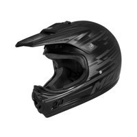 M2R MX2 PC-5F District Youth Helmet Matt Black
