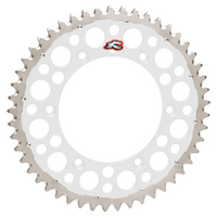 Renthal Twinring Kawasaki Silver Grooved Dirt Rear Sprocket