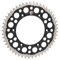 Renthal Twinring Kawasaki Black Grooved Dirt Rear Sprocket