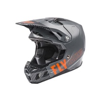Fly Racing Formula CC Helmet Primary Grey Orange [Size: S]