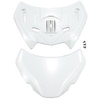 Shoei Part - GT-AIR II UPPER AIR INTAKE WHITE/WHITE