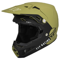 Formula CC 'Centrum' MX Helmet - Olive-Green/Black
