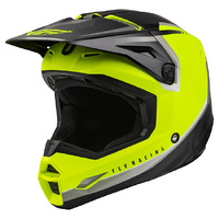 Kinetic 'Vision' MX Helmet - Hi-Vis/Blk