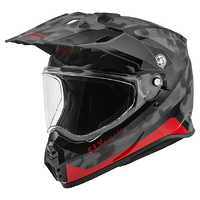 Trekker 'Pulse' MX Helmet - Blk/Red