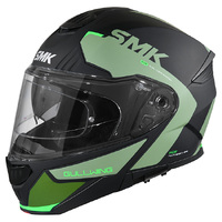 SMK 'Gullwing Kresto' Helmet - M.Blk/Grn