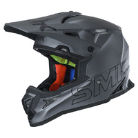 SMK 'Allterra' MX Helmet - Matt Anthracite