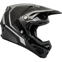 Formula Carbon 'Tracer' Helmet - Sil/Blk