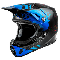 Formula CC 'Tektonic' MX Helmet - Blk/Blu/Red