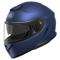 Shoei 'Neotec 3' Road Helmet - Matt Blue Metallic