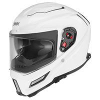 SMK 'Agnar' Full-Face Helmet - White [Size: S]