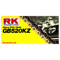 RK CHAIN GB520KZ - 120 LINK - GOLD