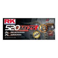 RK Chain GB520MXZ - 120 Link - Gold