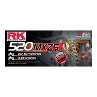 RK Chain 520MXZ4 - 120 Links - Red
