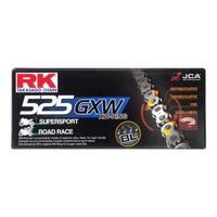 RK Chain BL525GXW - 120 Link - Black / Gold
