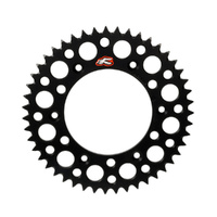 Renthal Rieju Black Ultralight Grooved Dual Sport Rear Sprocket
