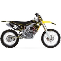 Factory Effex Graphics - Shroud Kit Metal Mulisha Suzuki Rmz250 2007-09
