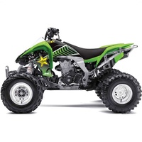 Factory Effex Graphics - Shroud Kit Rockstar Kawasaki Kfx450 2007-14