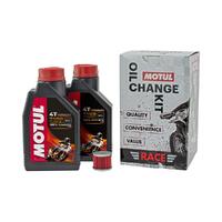 Motul Race Oil Change Kit - KTM 250 SX-F ('05-12) 450SX-F ('13-15)
