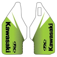 Factory Effex Graphics - Fork Guards Kawasaki Kx-80/85/100 2014-2015