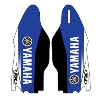 Factory Effex Graphics - Fork Guards Yamaha Yz250F/450F 10-18 Sponsor Logo