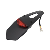 Kustom LED Taillight Extension with number plate light ( Red Len )