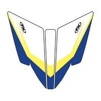 Factory Effex Graphics - Front Fender Husqvarna Tc/Fc4/Te/Fe 2014-15