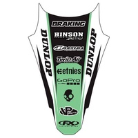 Factory Effex Graphics - Rear Fender Kawasaki Kx450F 16-18 Kx 250F 17-18