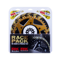 RK Race Chain & Spr. Kit (Pro) - Gold/Gold - 13/50 RM-Z250 ('13-24)