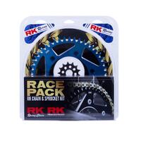 RK Race Chain & Spr. Kit (Pro) - Gold/Blue - 13/49 YZ250F ('01-20)