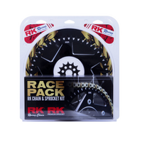 RK Race Chain & Spr. Kit (Pro) - Gold/Black - 13/52 Husky FC250/450 ('14-25)