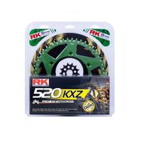 RK Chain & Sprocket Kit - Lite - Green - 13/48 KX450F ('06-21)