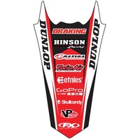 Factory Effex Graphics - Rear Fender Honda Crf450 2017