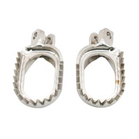 Works Connection Husqvarna Footpegs Pro Pegs Mud Titanium