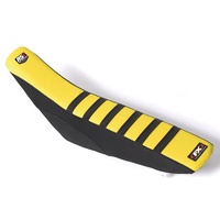 Factory Effex RS1 Seat Cover - Suzuki RMZ450 2018 Black/Yellow