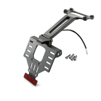 Husqvarna Licence Plate Holder Support Black