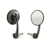 Husqvarna Handlebar End Mirror Black Anodized Aluminium