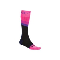 Fly Socks MX Thick Pink/Black