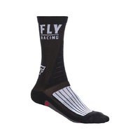 Fly Socks Factory Rider Blk/Wht/Red/